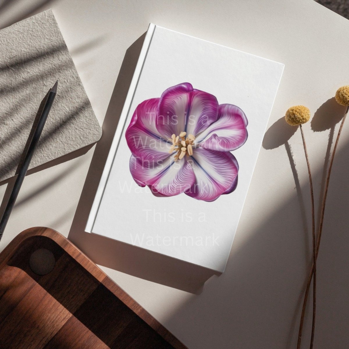 Purple Tulip Blossom 6+6 PNG Clipart Bundle, Transparent Background, Photorealistic - Everything Pixel