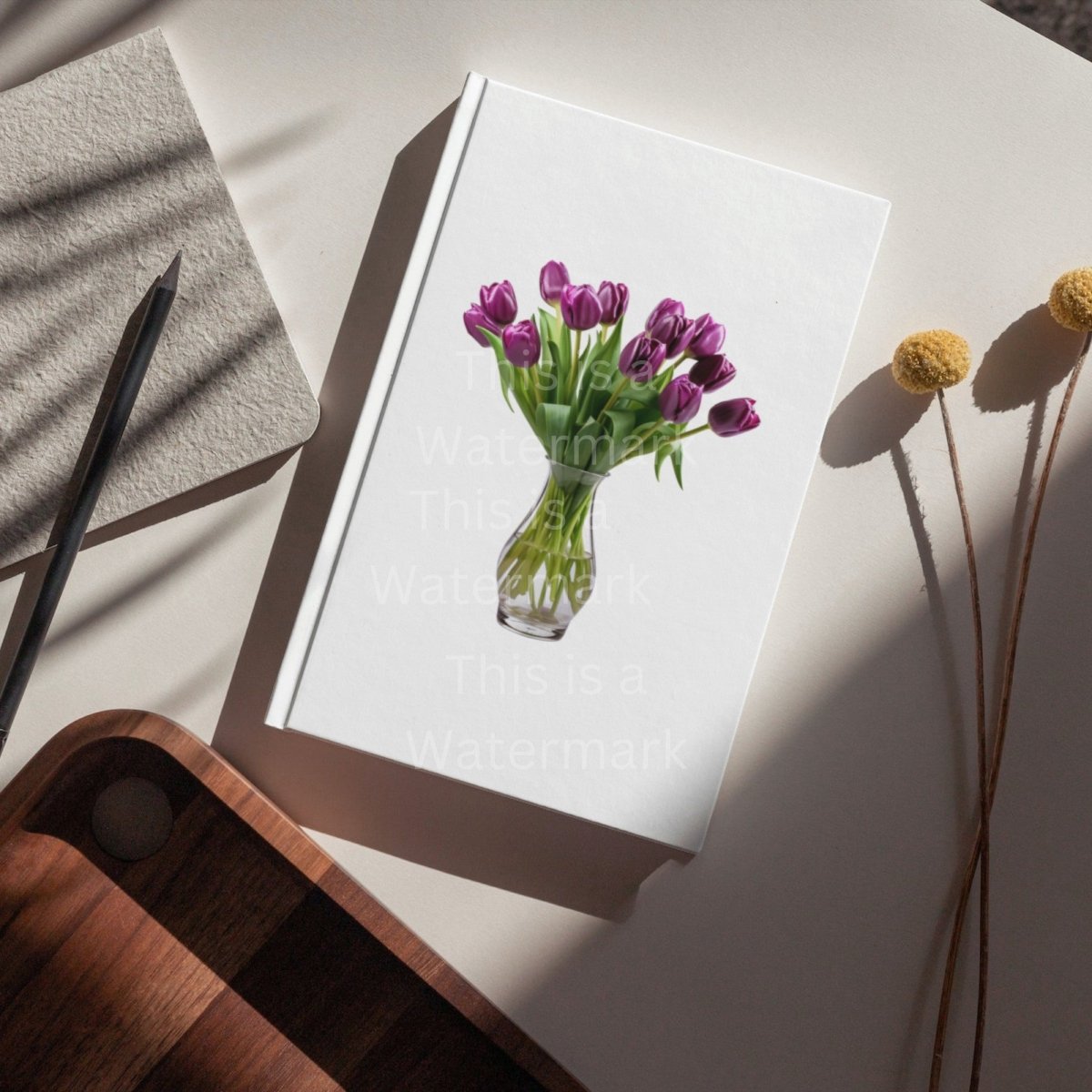 Purple Tulips in Vase 6+6 PNG Clipart Bundle,Transparent Background, Photorealistic - Everything Pixel