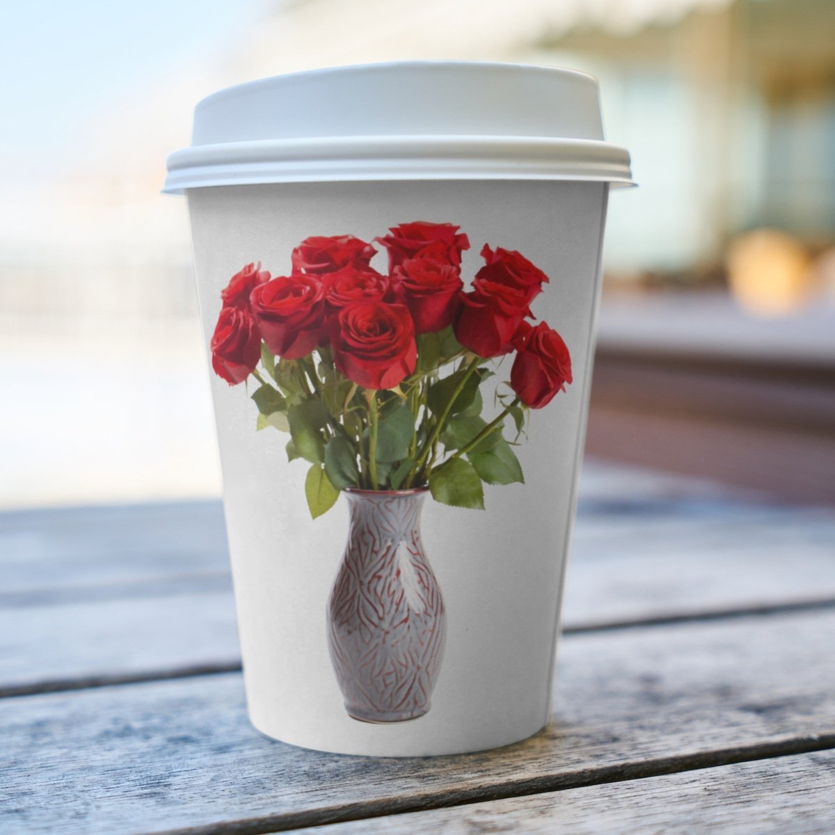 Red Roses in Vase 6+6 PNG Bundle for Sublimation Clipart - Everything Pixel