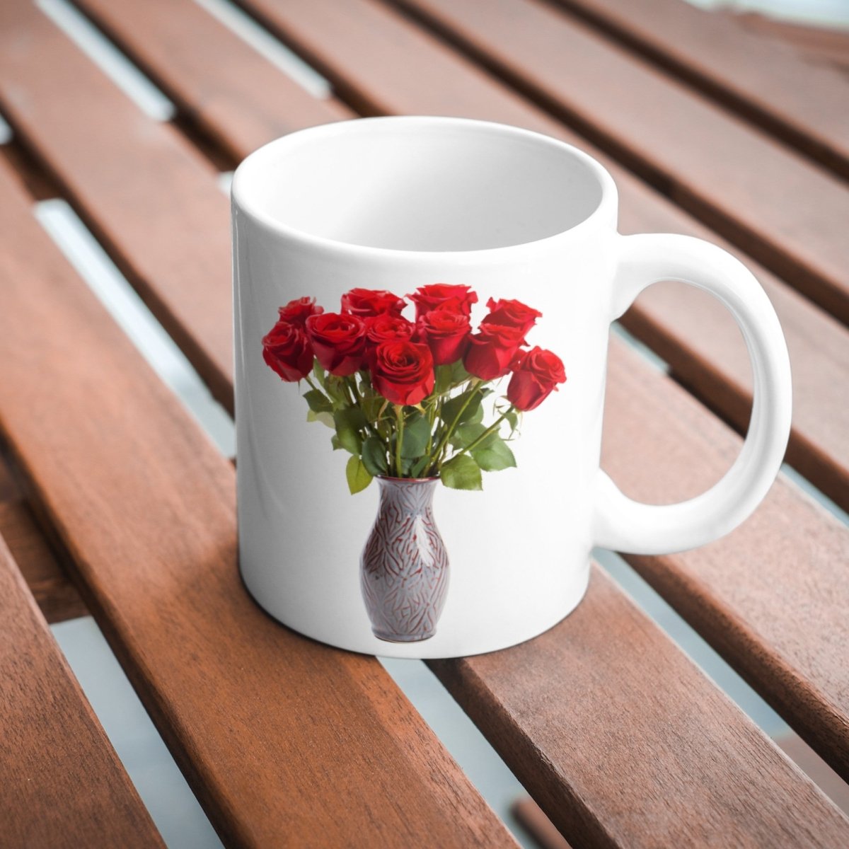 Red Roses in Vase 6+6 PNG Bundle for Sublimation Clipart - Everything Pixel