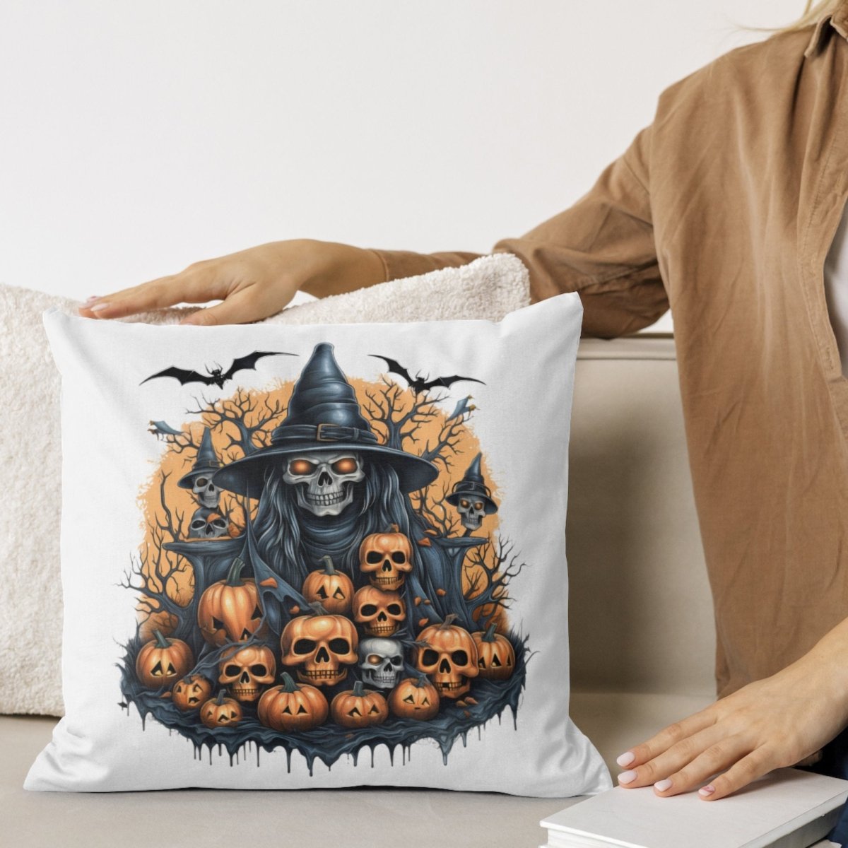 Skull & Pumpkin Halloween 7+7 PNG Clipart Bundle Halloween Invitation Card Design Paper Crafting Book Clip Art Skeleton Graphics - Everything Pixel
