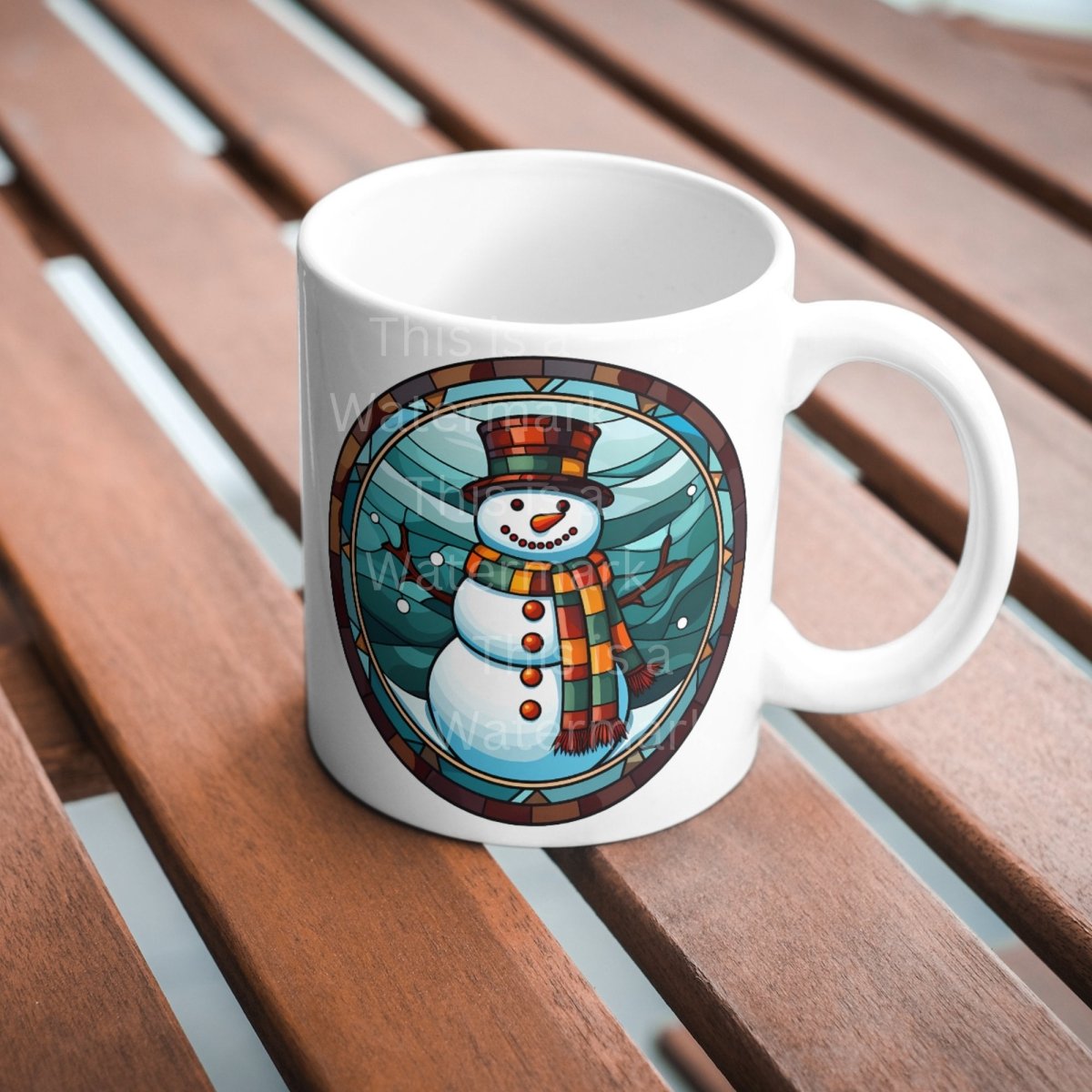 Snowman Stained Glass 7+7 PNG Clip Art Bundle Christmas Decoration Digital Crafts Design Holiday Graphic Clipart Winter Decoration Art - Everything Pixel
