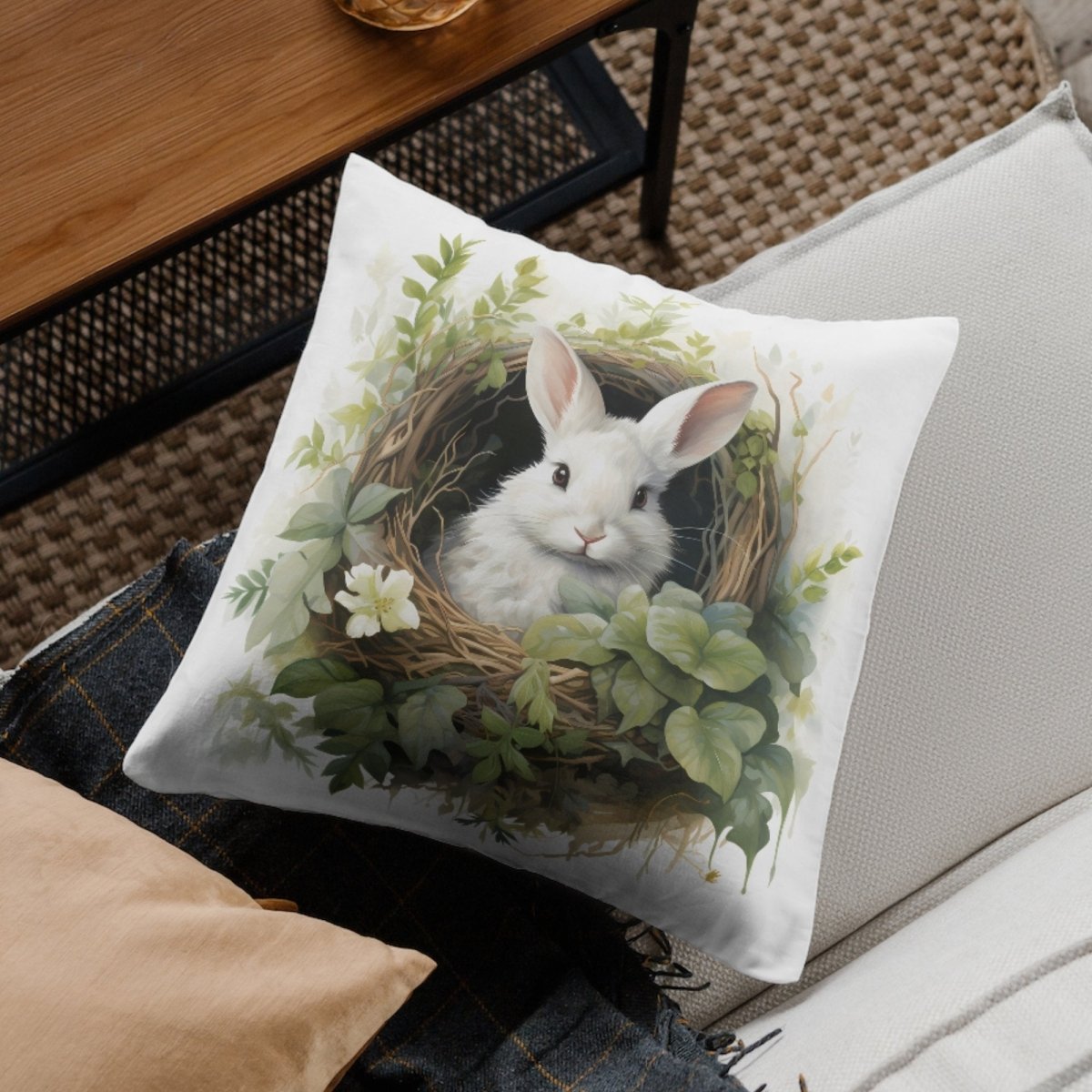 Spring Bunny Cliparts 20 PNG Bundle Pastel Watercolor Easter Bunnies Card Crafting Junk Journal Kit Happy Easter Spring Nursery Graphic - Everything Pixel