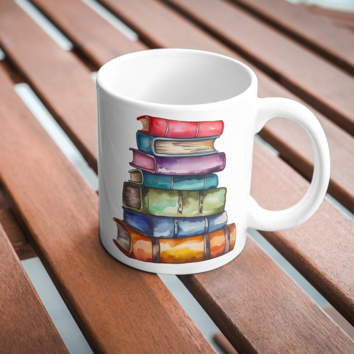 Stack of colorful Books Clipart 6 High Quality PNGs Bundle Card Making Tumbler Clip Art Digital Paper Craft Scrapbook Sublimation Design - Everything Pixel