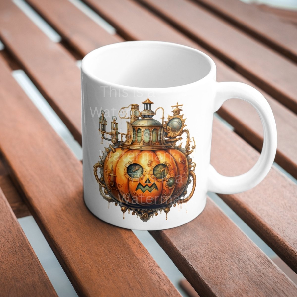 Steam Punk Pumpkin Clipart 7+7 PNG/JPG Bundle Halloween Graphic Spooky Paper Craft Autumn Design Junk Journals Industrial Jack-o-Lantern - Everything Pixel