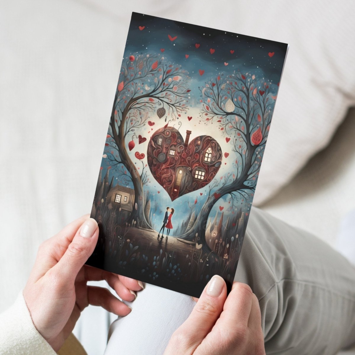 Valentine's Card Cliparts 20 JPG Bundle Background for Cards Printable Sheet Whimsical Love Motifs Romantic Paper Crafting Valentines Day - Everything Pixel