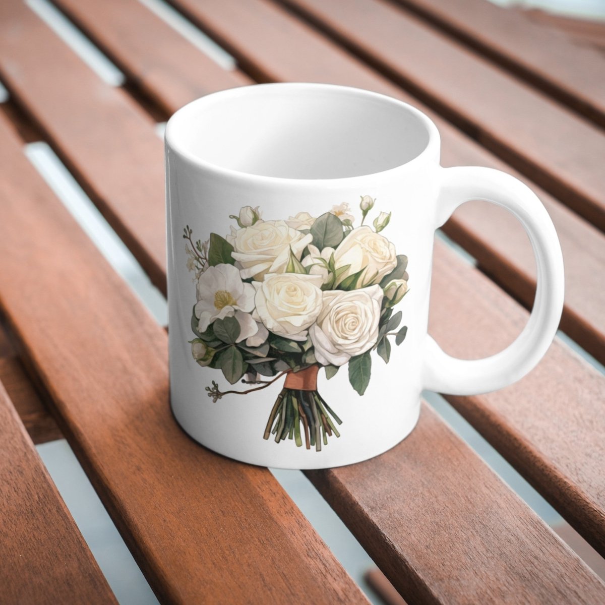 White Rose Bouquet PNG Bundle for Sublimation Clipart Bundle Transparent Background Wedding Clipart Mug Digital Download Commercial Use - Everything Pixel