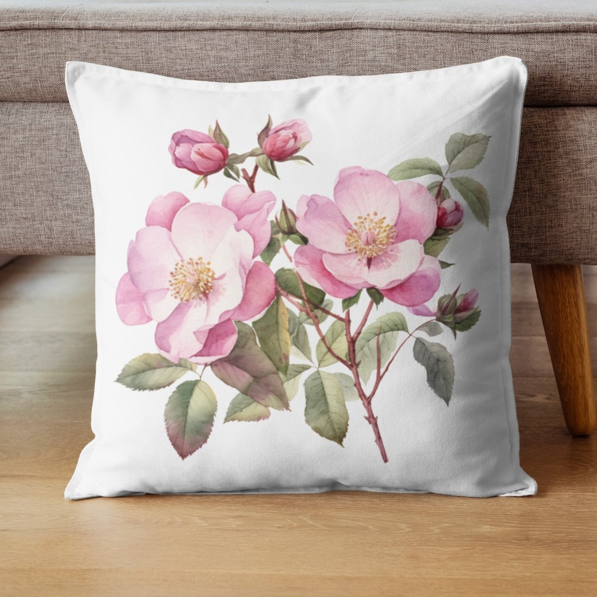 Wild Rose Watercolor PNG Bundle for Sublimation Clipart Bundle Transparent Background Wedding Clipart Mug Digital Download Commercial Use - Everything Pixel