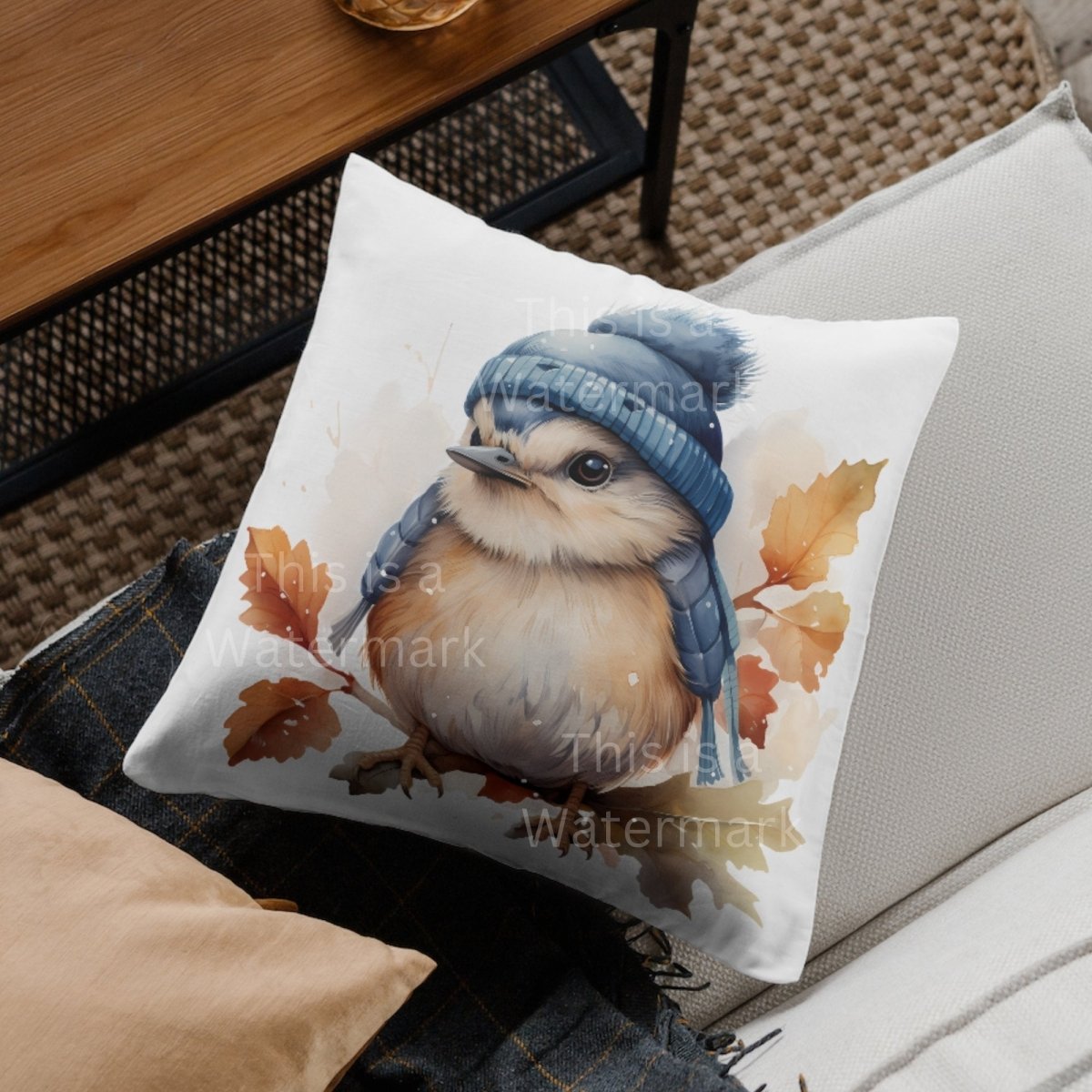 Winter Birds with Bobble Hat Clipart 20 PNG Bundle Seasonal Watercolor Images Junk Journal Graphic Feathered Friends Scrapbook Clipart - Everything Pixel