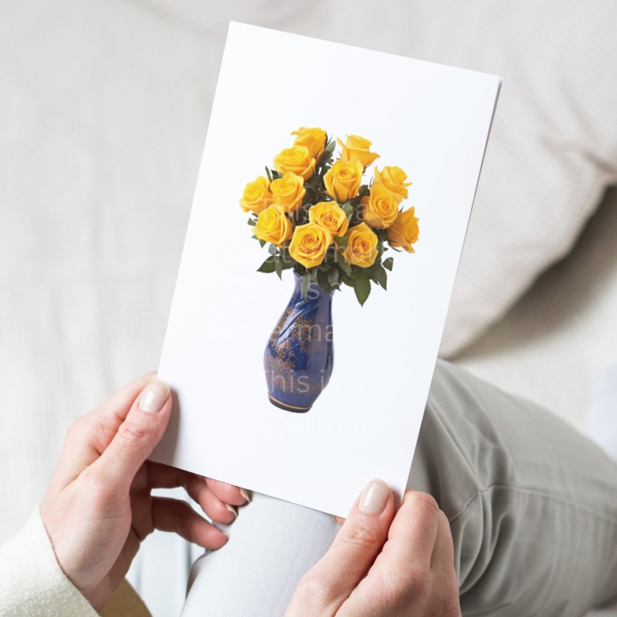 Yellow Roses in Vase 6+6 PNG Bundle for Sublimation Clipart - Everything Pixel