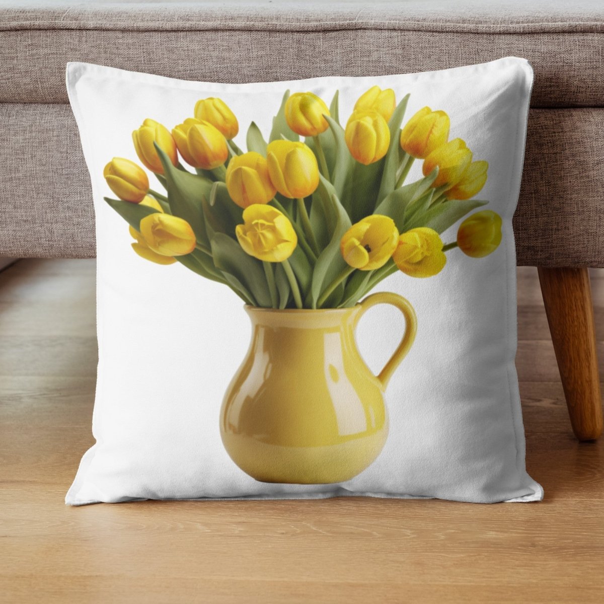 Yellow Tulips in Vase 6+6 PNG Clipart Bundle, Transparent Background, Photorealistic - Everything Pixel