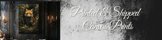 Gothic Artworks as Print on Demand on Canvas - Everything Pixel