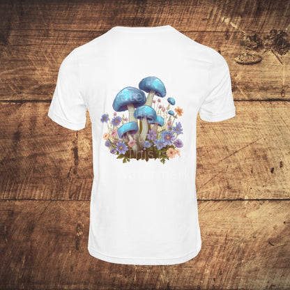 Forest Mushrooms with Flowers 6+6 PNG Bundle for Sublimation & Clipart
