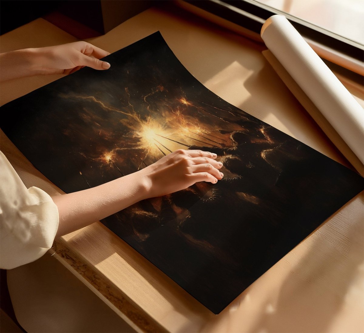 Wizards’ Ritual Wall Print – Mystical Magic Art – Everything Pixel
