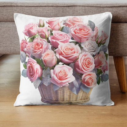 Basket with Pink Roses 6+6 PNG Bundle for Sublimation & Clipart - Everything Pixel
