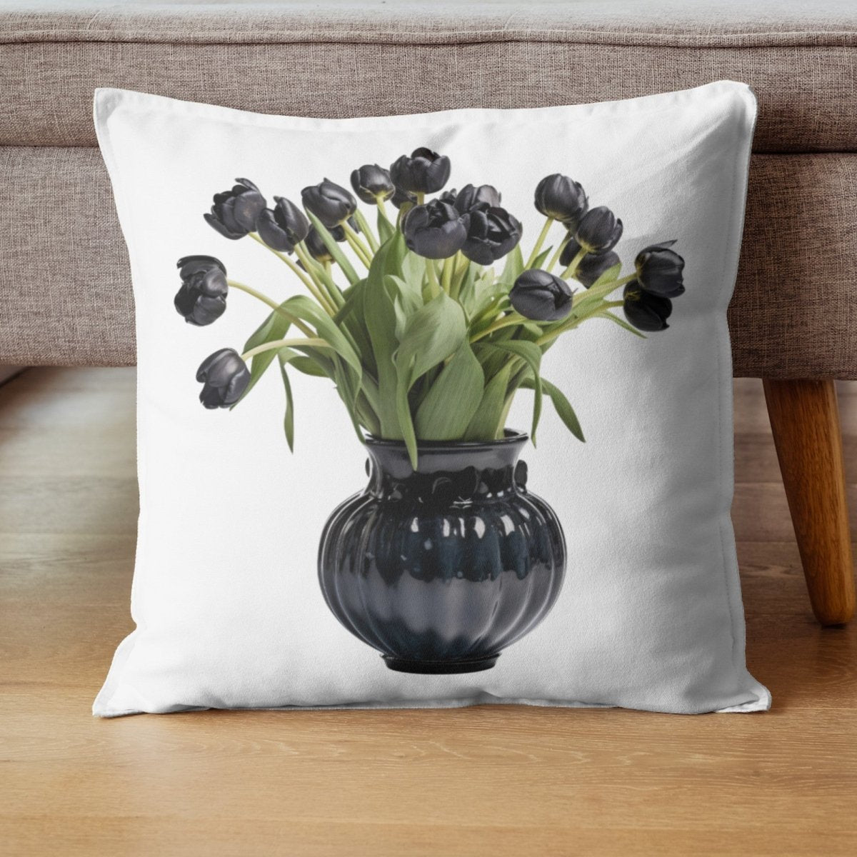 Black Tulips in Vase 6+6 PNG Clipart Bundle, Transparent Background, Photorealistic - Everything Pixel