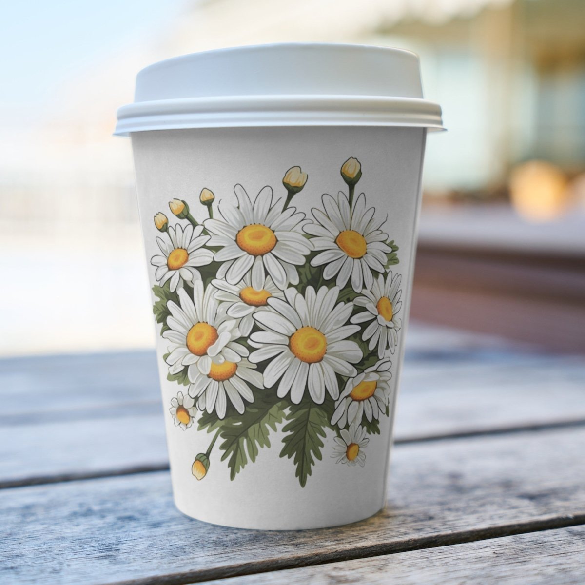 Daisy Flowers PNG Clip Art Bundle for Sublimation Tumbler Card Making Wedding Clipart Mug Scrapbook Paper Craft T-Shirt Design Nursery Art - Everything Pixel