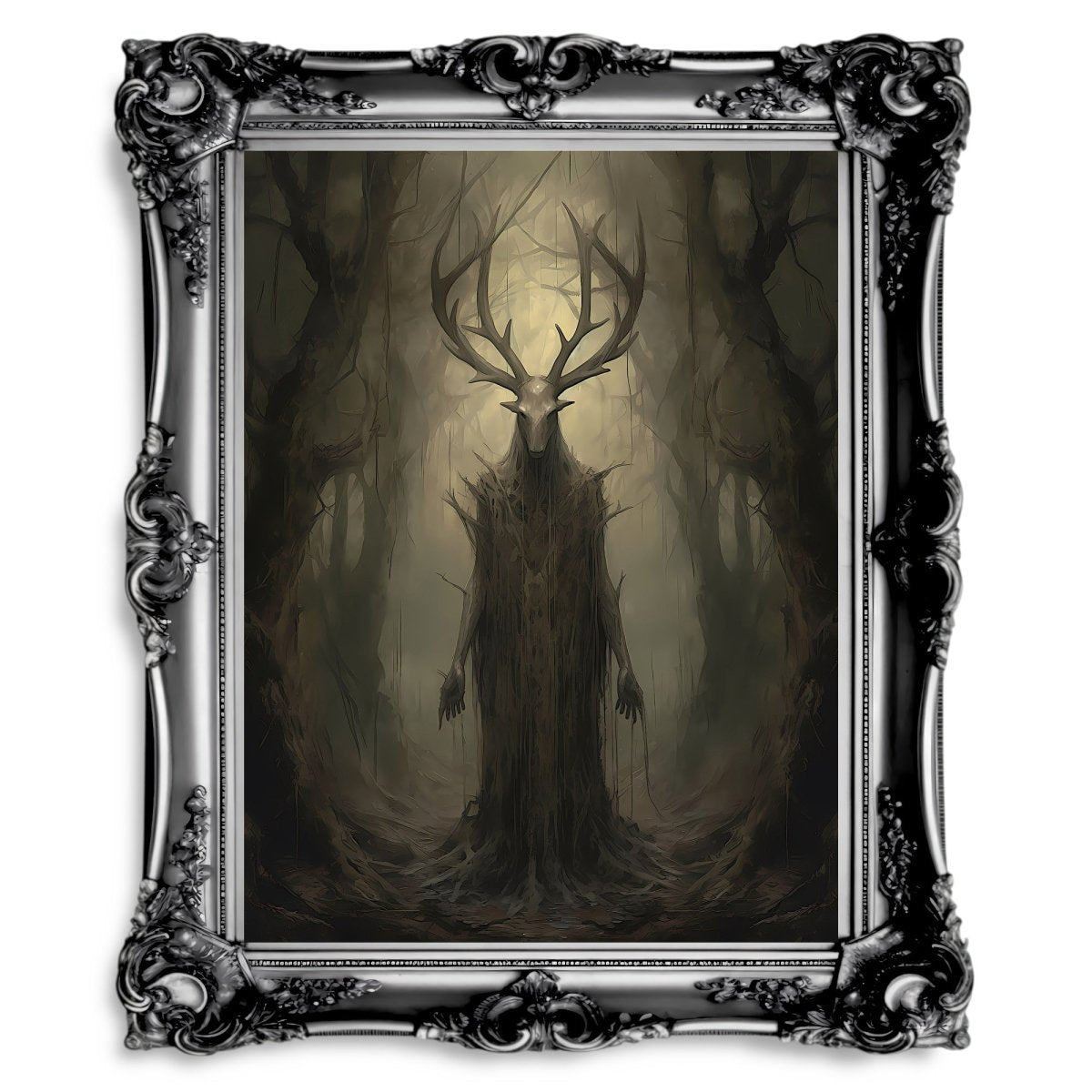 God of Forest Dark Cottagecore Vintage Dark Academia - Everything Pixel