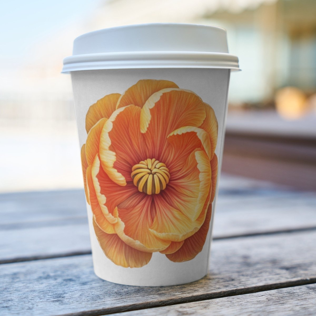 Orange Tulip Blossom 6+6 PNG Clipart Bundle, Transparent Background, Photorealistic - Everything Pixel