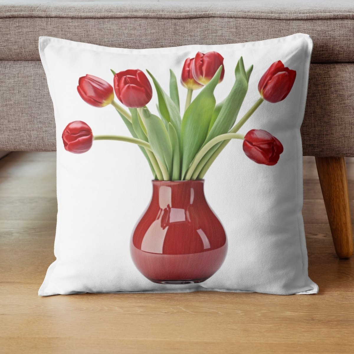 Red Tulips in Vase 6+6 PNG Clipart Bundle, Transparent Background, Photorealistic - Everything Pixel