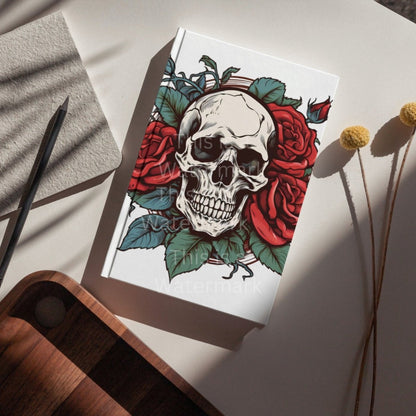 Skull and Roses PNG Clip Art Bundle Sublimation Tumbler Design Sticker Graphic Card Making T-Shirt Design Halloween Clipart Gothic Art - Everything Pixel