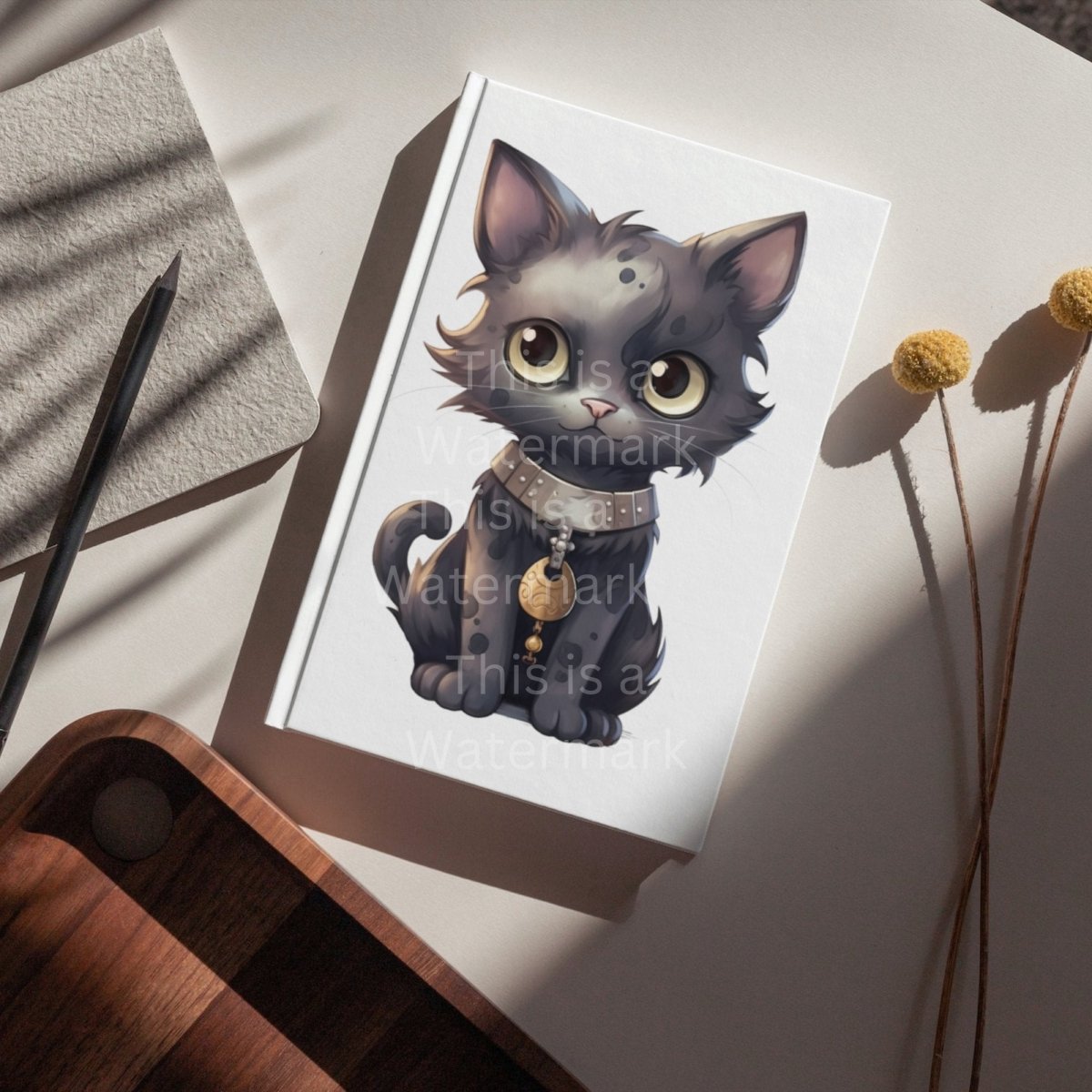 Witchy Cartoon Cat 6x PNG Clip Art Bundle Sublimation Design Magic Art Card Crafting T-Shirt Cat Lover Clipart Mug Kawaii Kitten Witch Cat - Everything Pixel